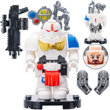 Warhammer 40K Ultramarines Space Marines Series Block Figures  Set