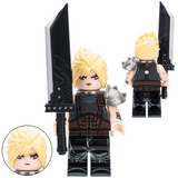 Final Fantasy Seven Cloud Strife Block Figures Set