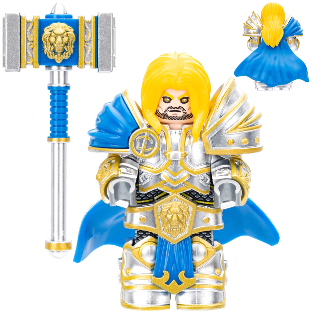 World of Warcraft Arthas Menethil Lich King Block Figures Set