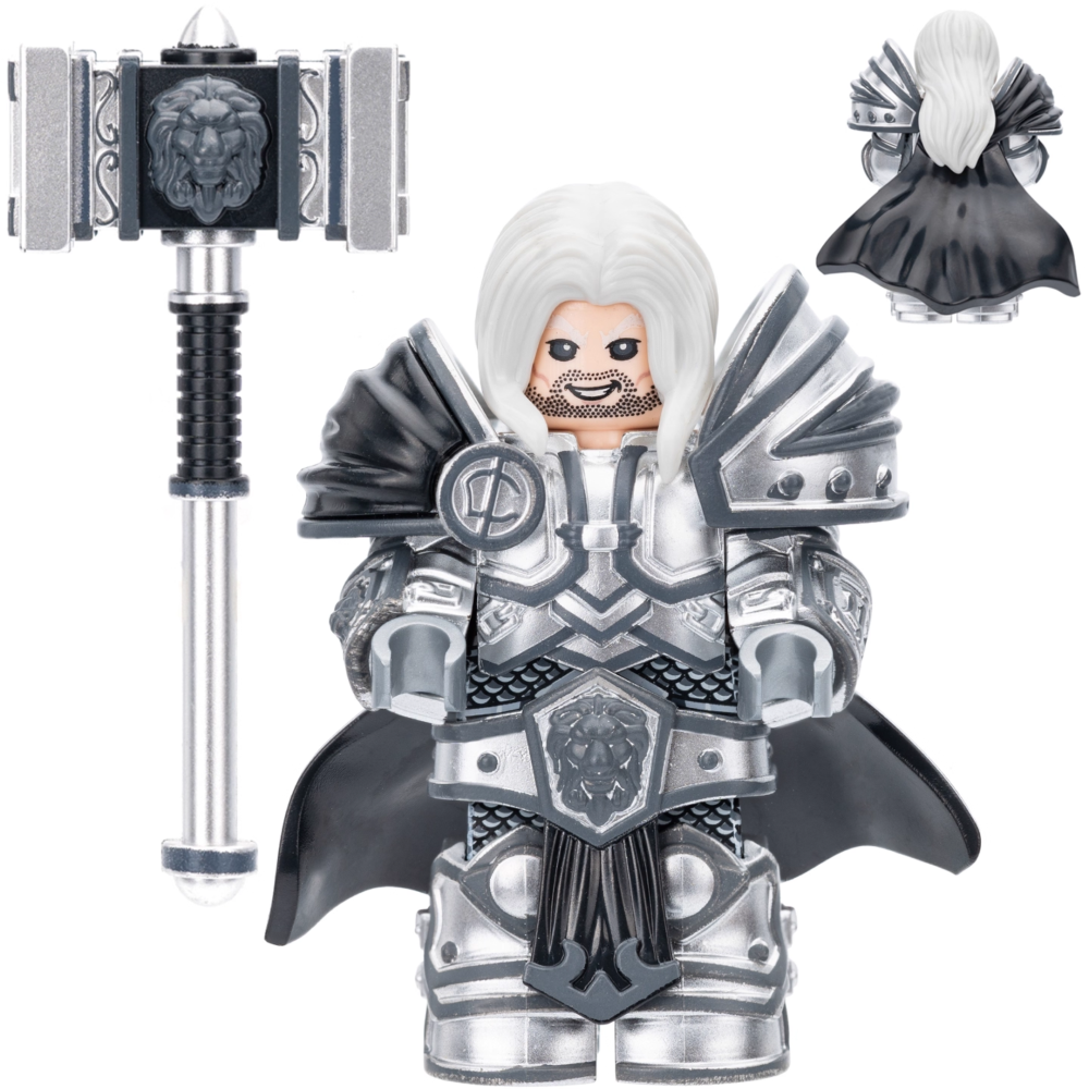 World of Warcraft Arthas Menethil Lich King Block Figures Set