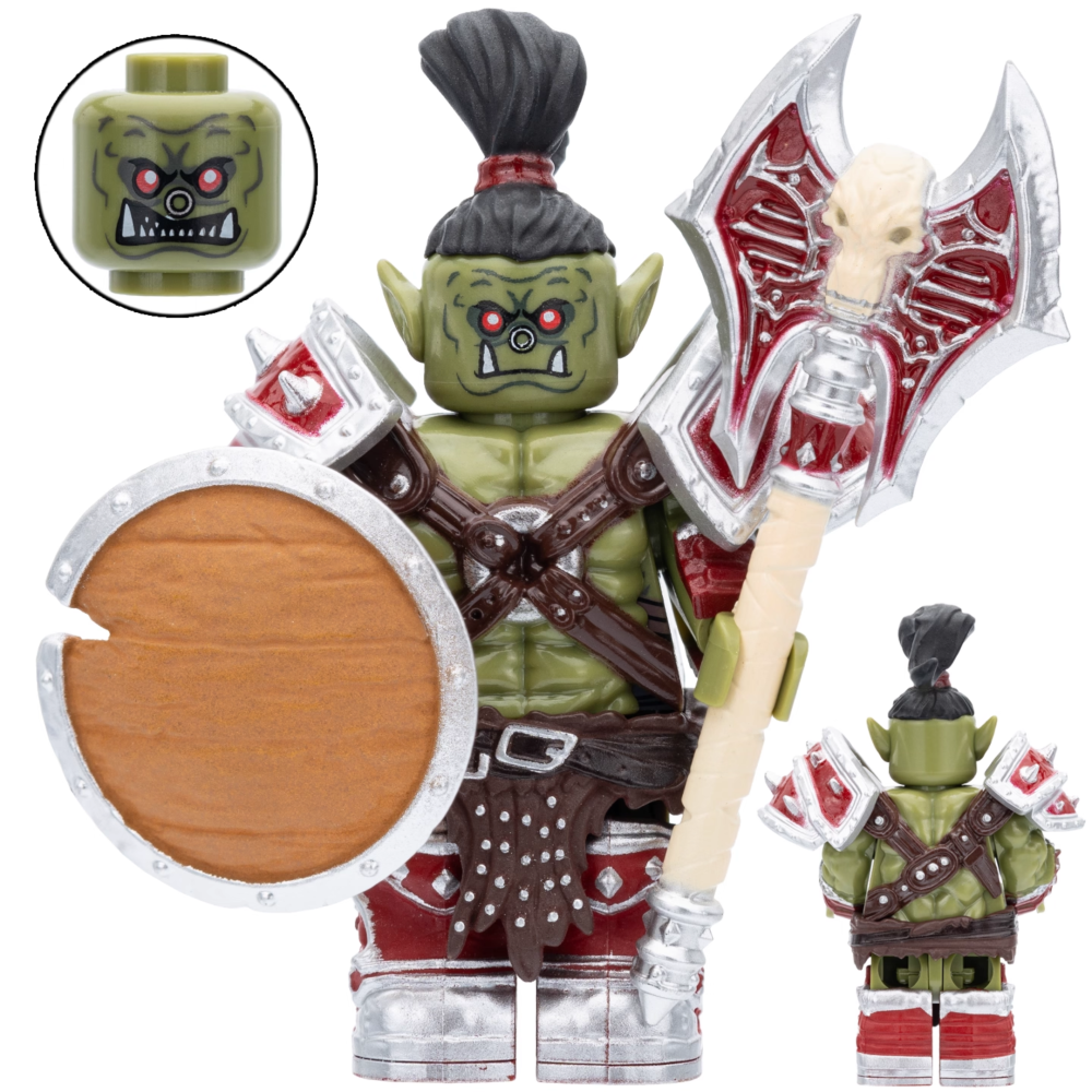 World of Warcraft Orc Horde Block Figures Set of 6pcs