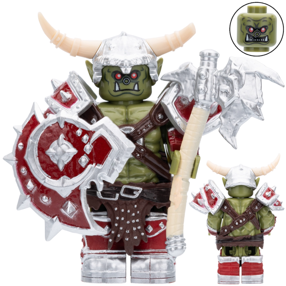 World of Warcraft Orc Horde Block Figures Set of 6pcs