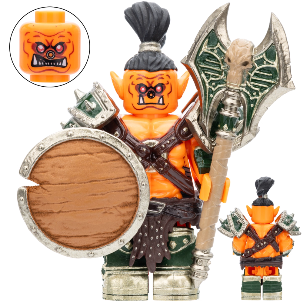 World of Warcraft Orc Horde Block Figures Set of 6pcs