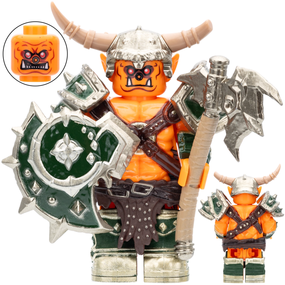 World of Warcraft Orc Horde Block Figures Set of 6pcs