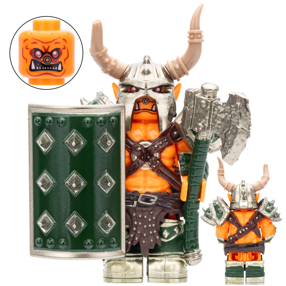 World of Warcraft Orc Horde Block Figures Set of 6pcs