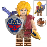 Legend of Zelda Link & Princess Zelda Block Figures Set of 8pcs