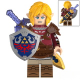 Legend of Zelda Link & Princess Zelda Block Figures Set of 8pcs