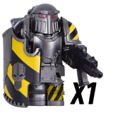 Warhammer Space Marine Mk III Iron Power Armour Block Figures Set