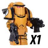 Warhammer Space Marine Mk III Iron Power Armour Block Figures Set