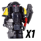Warhammer Space Marine Mk III Iron Power Armour Block Figures Set