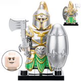 World Of Warcraft Stormwind Guard And Orc Block Figures Set
