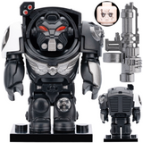 Warhammer 40k Space Marine Terminators Block Figures Set