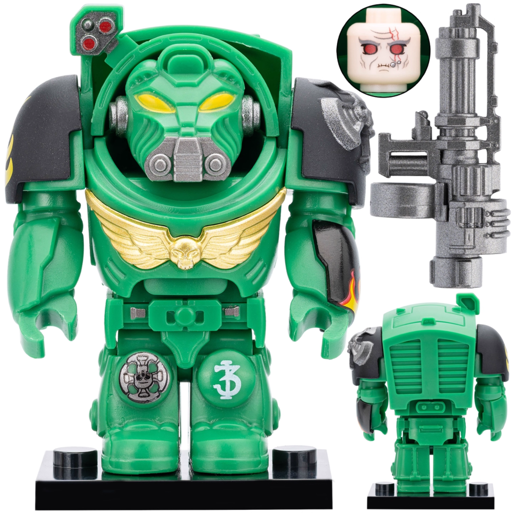 Warhammer 40k Space Marine Terminators Block Figures Set
