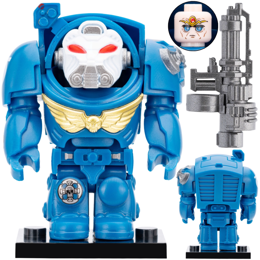 Warhammer 40k Space Marine Terminators Block Figures Set