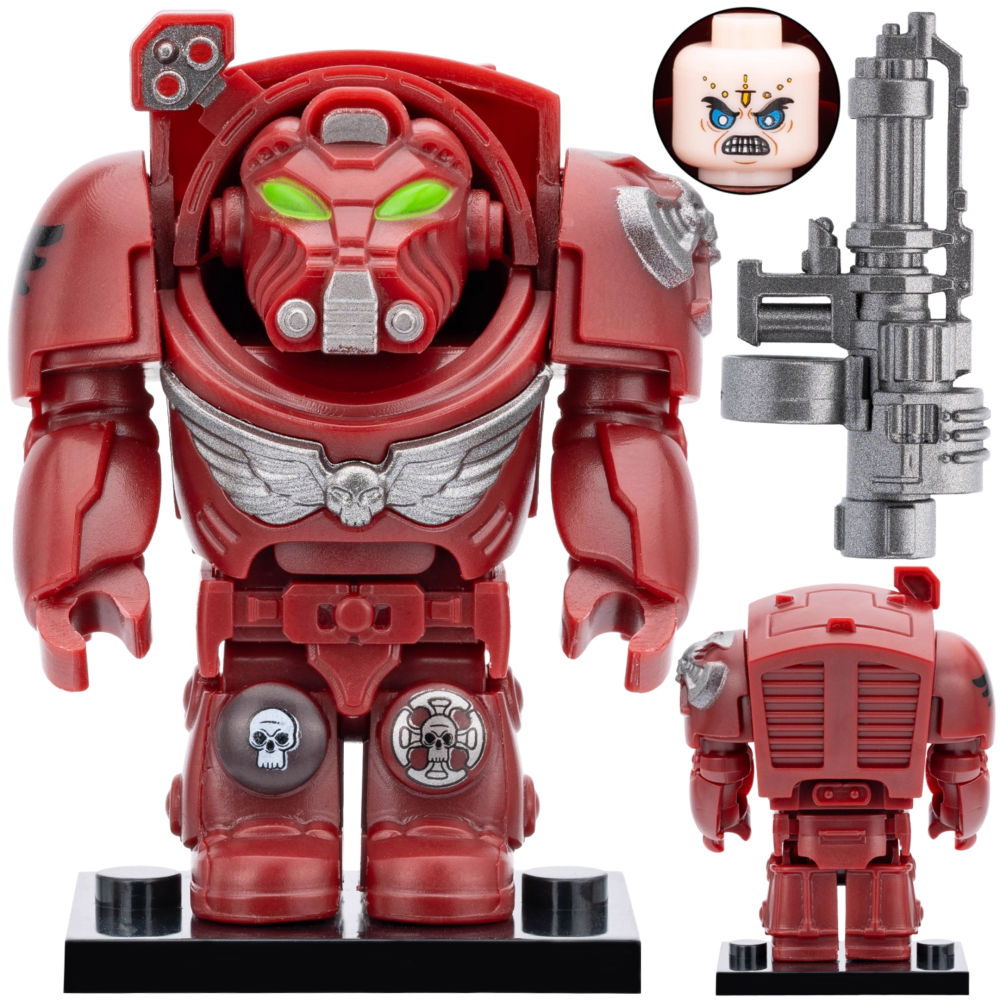 Warhammer 40k Space Marine Terminators Block Figures Set