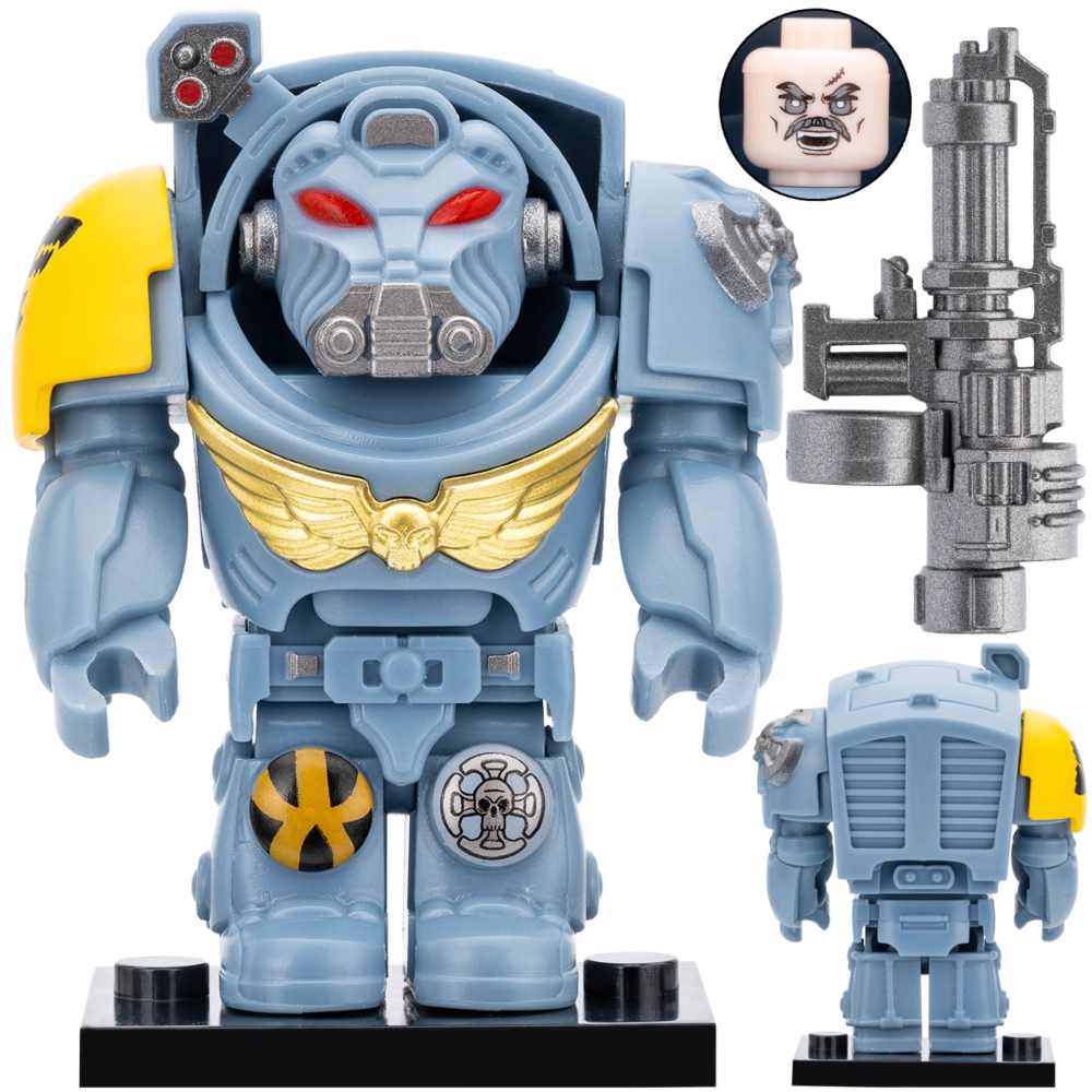 Warhammer 40k Space Marine Terminators Block Figures Set