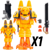 Warhammer Jump Pack Space Marine Terminator Block Figures Set