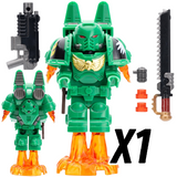 Warhammer Jump Pack Space Marine Terminator Block Figures Set