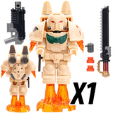 Warhammer Jump Pack Space Marine Terminator Block Figures Set