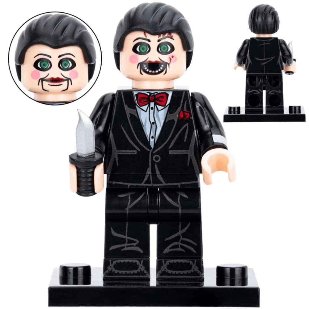 Horror Movie Block Figures Set – Chucky, Megan, The Nun, Terrifier & More (10pcs)