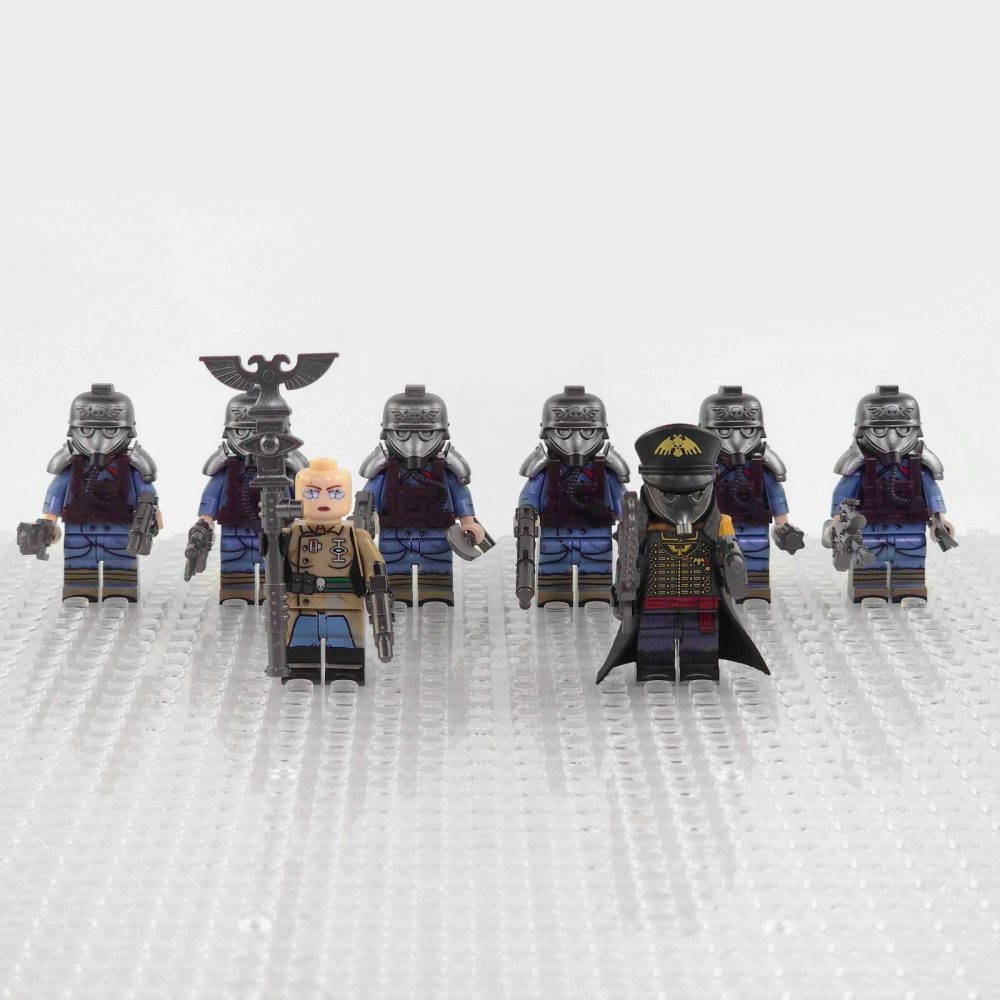 Death Korps of Krieg Veteran Squad Block Figures Set