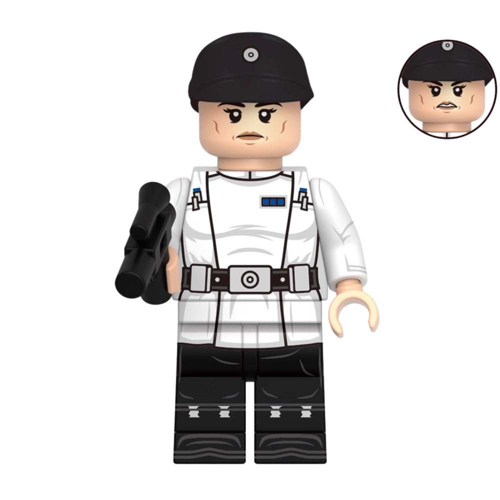 Space War Theme Andor Block Figures Set – Imperial Officers, Rebels