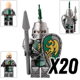 Medieval Castle Knights Block Figures