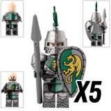Medieval Castle Knights Block Figures