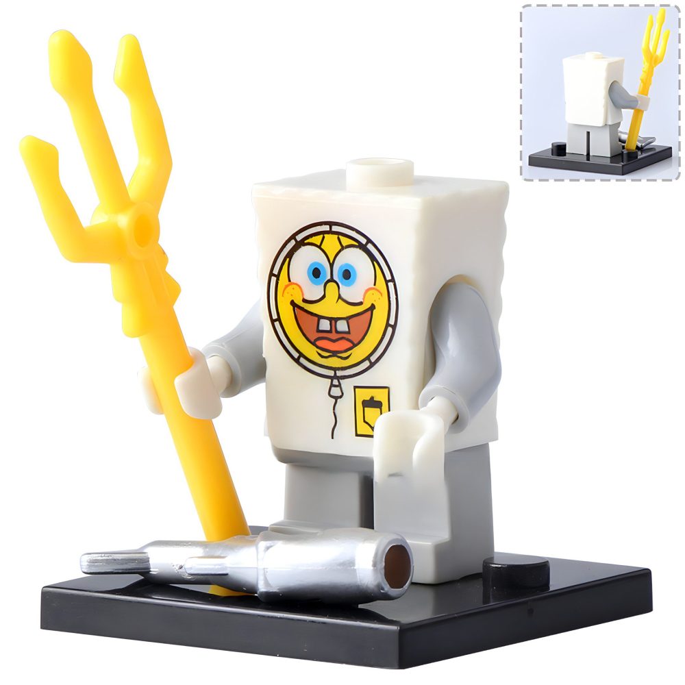 Spongebob Squarepants Bikini Bottom Block Figures Set of 8pcs