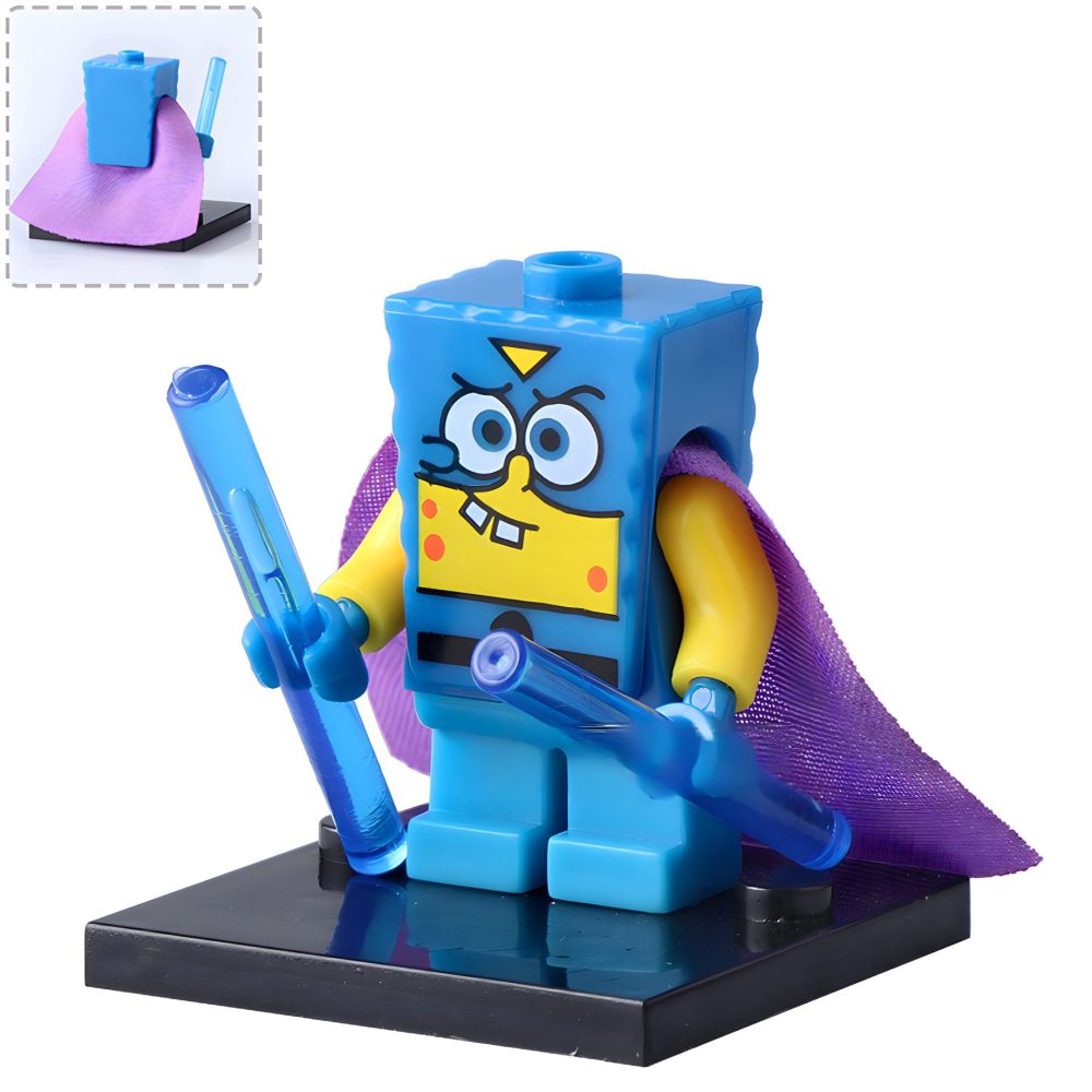 Spongebob Squarepants Bikini Bottom Block Figures Set of 8pcs