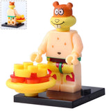 Spongebob Squarepants Bikini Bottom Block Figures Set of 8pcs
