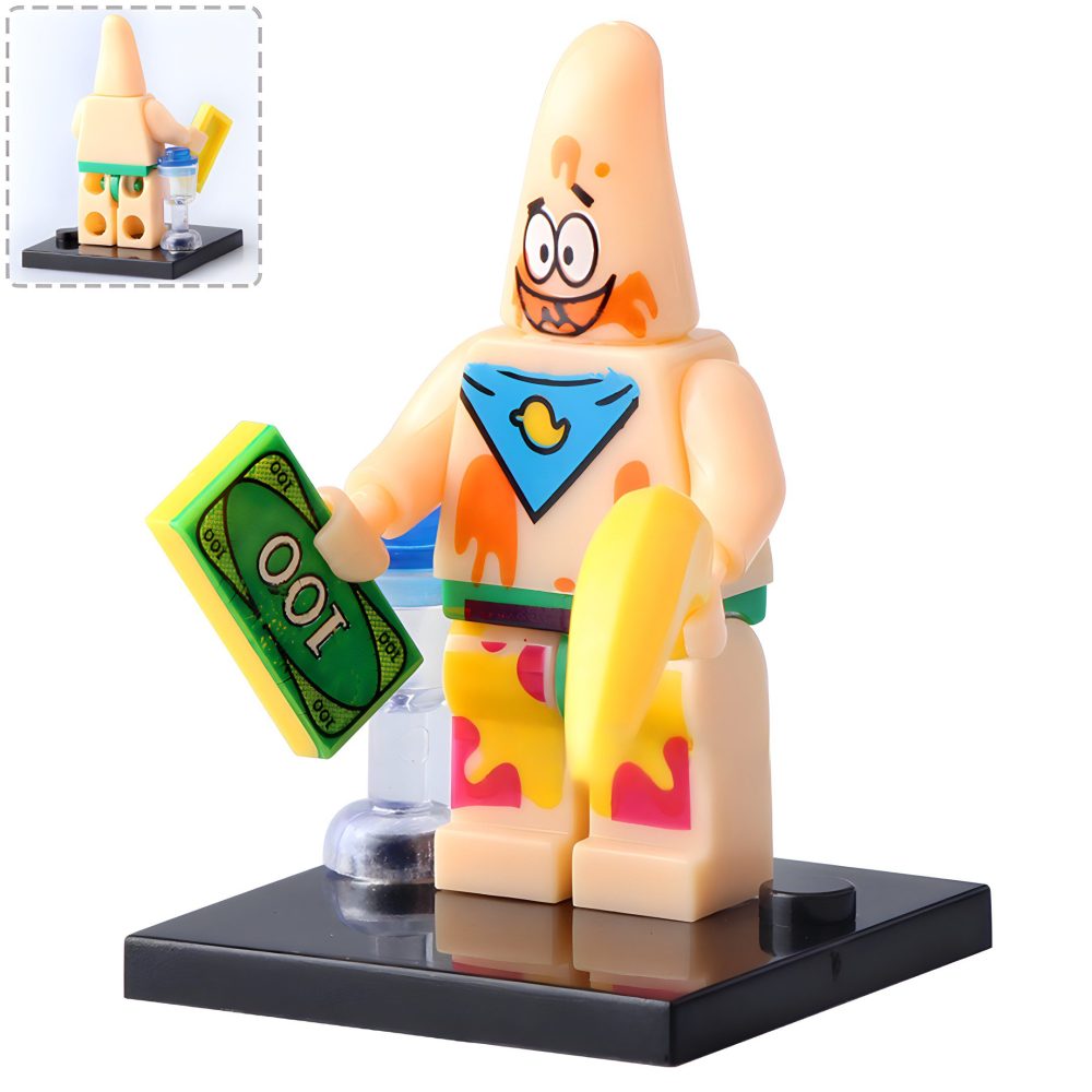 Spongebob Squarepants Bikini Bottom Block Figures Set of 8pcs