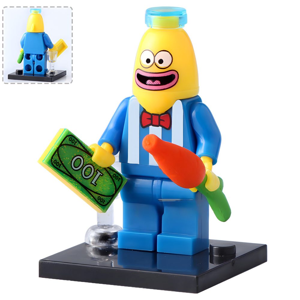 Spongebob Squarepants Bikini Bottom Block Figures Set of 8pcs