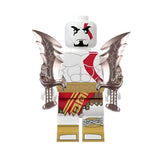 God of War Kratos Block Figures Set of 2pcs With Axe and Dagger Accessories