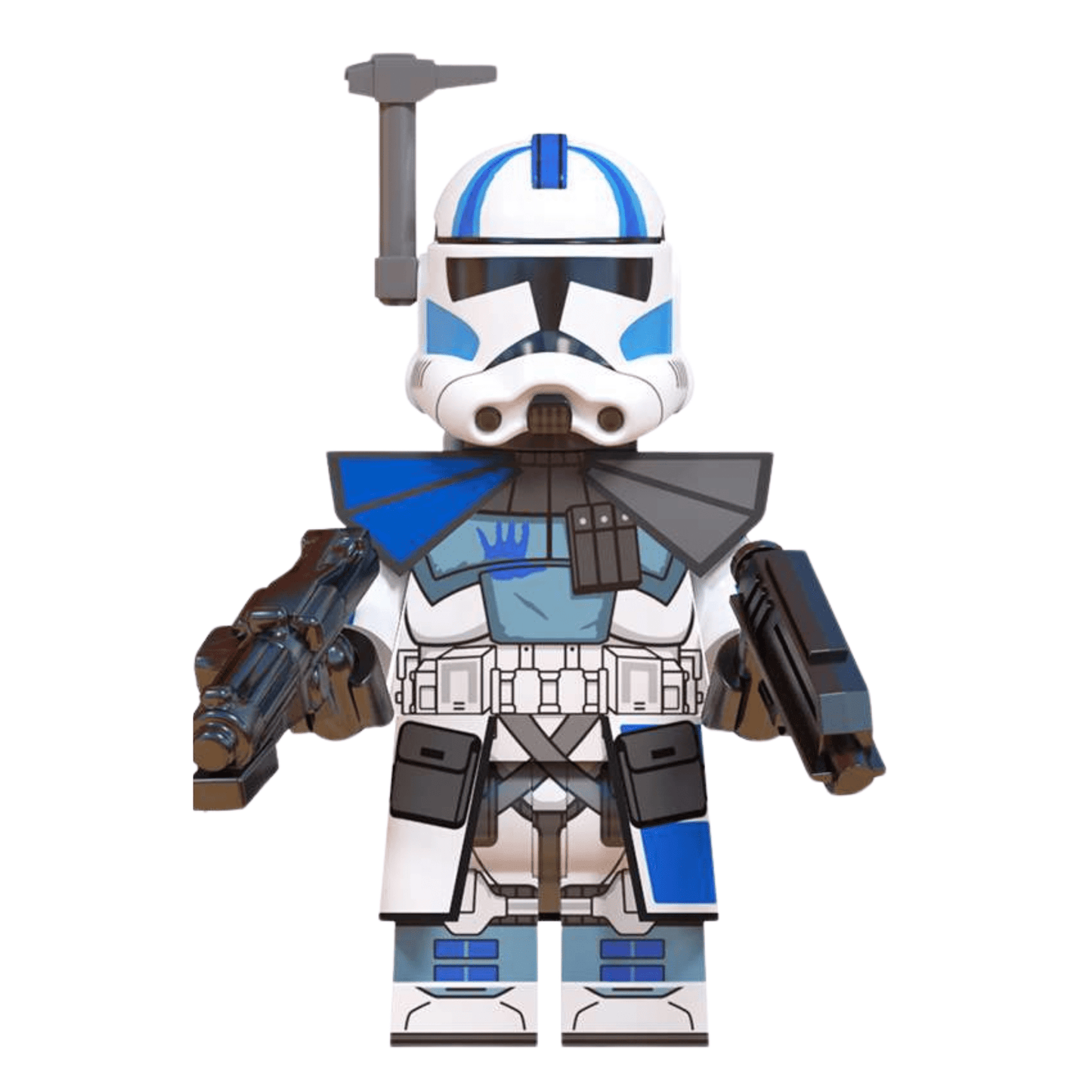 Space War Theme Clone Heroes Captains Leaders & Commanders Block Figures Megalist