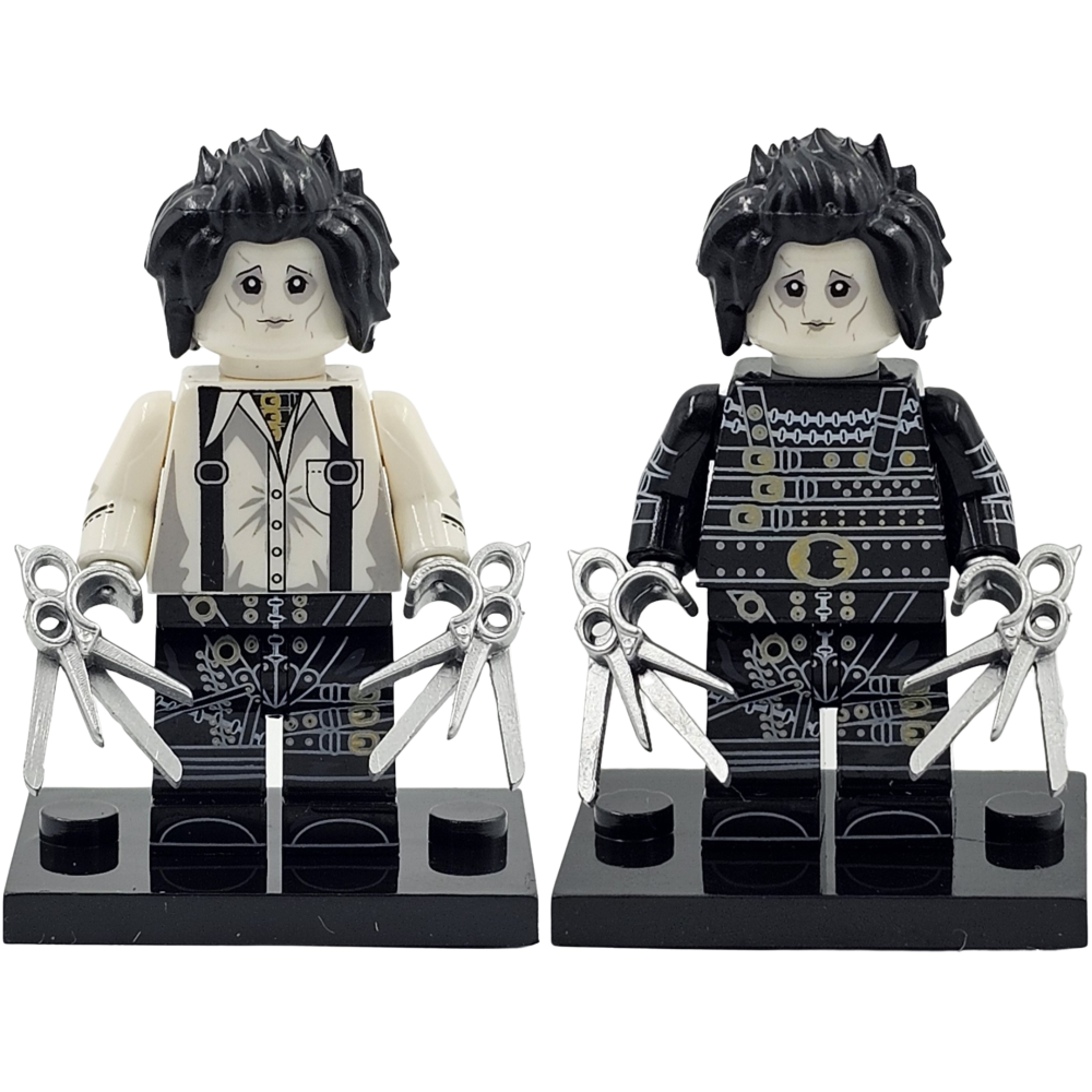 Edward Scissorhands Block Figures Set