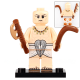 Ancient Egypt & Nubia Block Figures Set of 9pcs