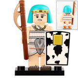 Ancient Egypt & Nubia Block Figures Set of 9pcs