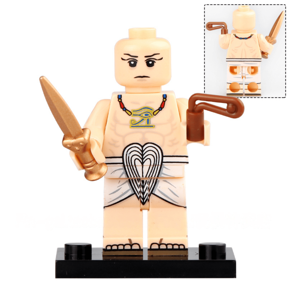 Ancient Egypt & Nubia Block Figures Set of 9pcs