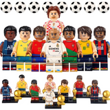 FIFA Football All-Star Block Figures Set of 8pcs With Trophy & Accessories 24