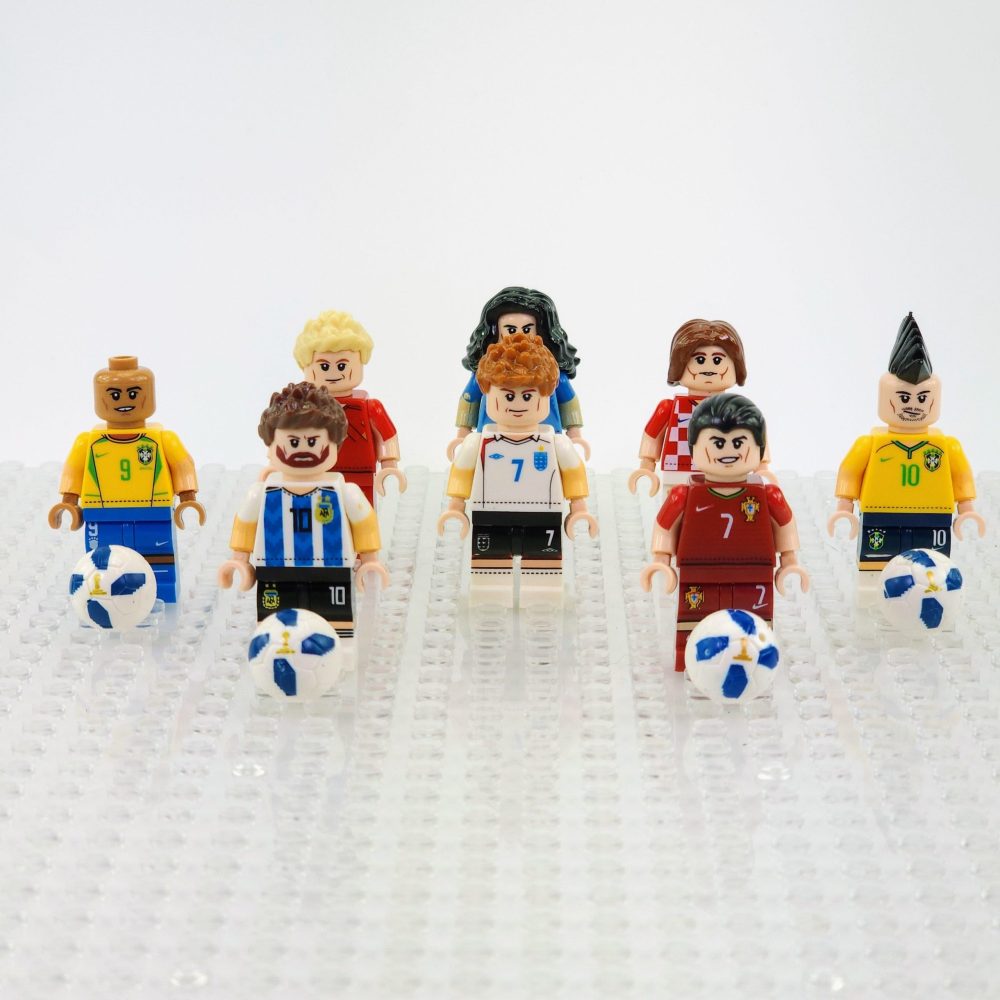 FIFA Football World Cup Block Figures Set of 8pcs 25