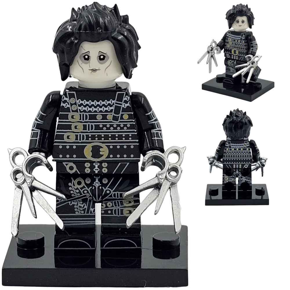 Edward Scissorhands Block Figures Set