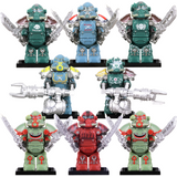 Fallout TV Series T-51 Mecha Power Armor Block Figures  Set