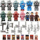Fallout TV Series T60 Power Armor Block Figures Set