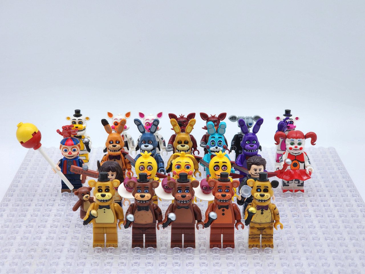 Five Nights At Freddy’s Block Figures Set of 24pcs