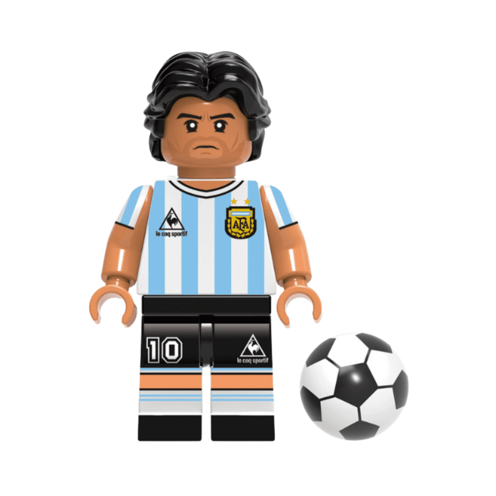 FIFA Football Players ‘The Greats’ Today and Yesterday Block Figures Set of 8pcs