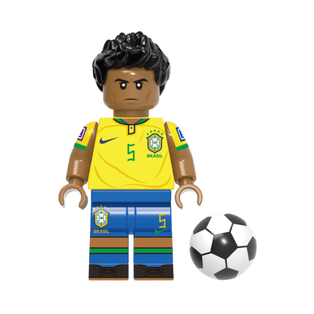 FIFA Football Players ‘The Greats’ Today and Yesterday Block Figures Set of 8pcs