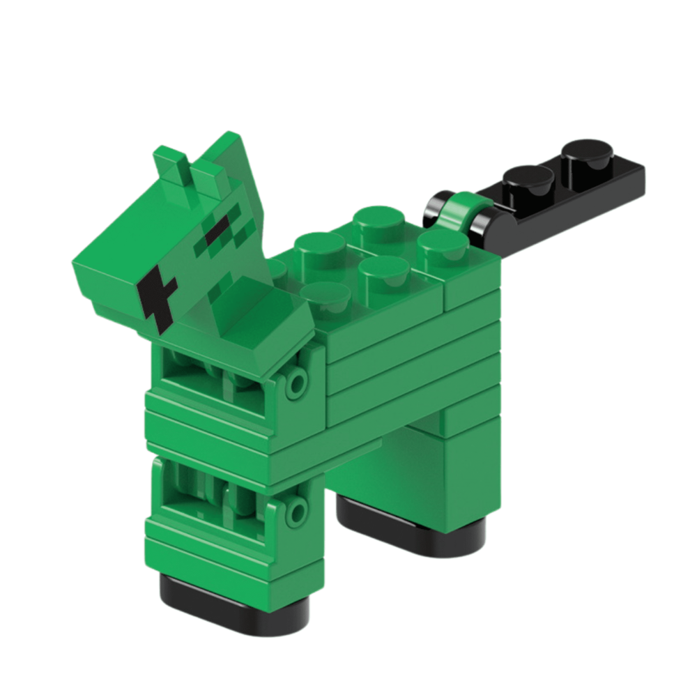 Minecraft Mobs Characters Block Figures Set