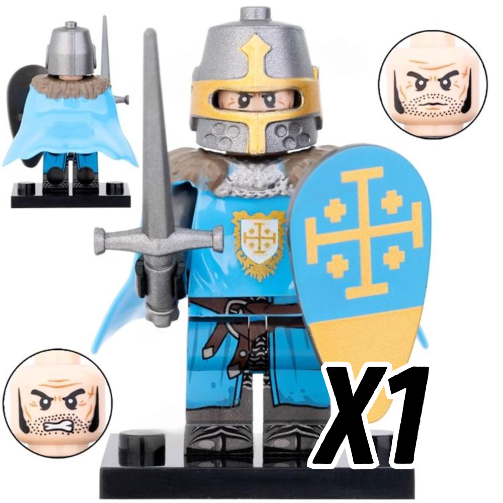 Crusade Knights of Jerusalem Block Figures Sets