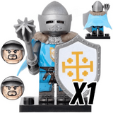 Crusade Knights of Jerusalem Block Figures Sets